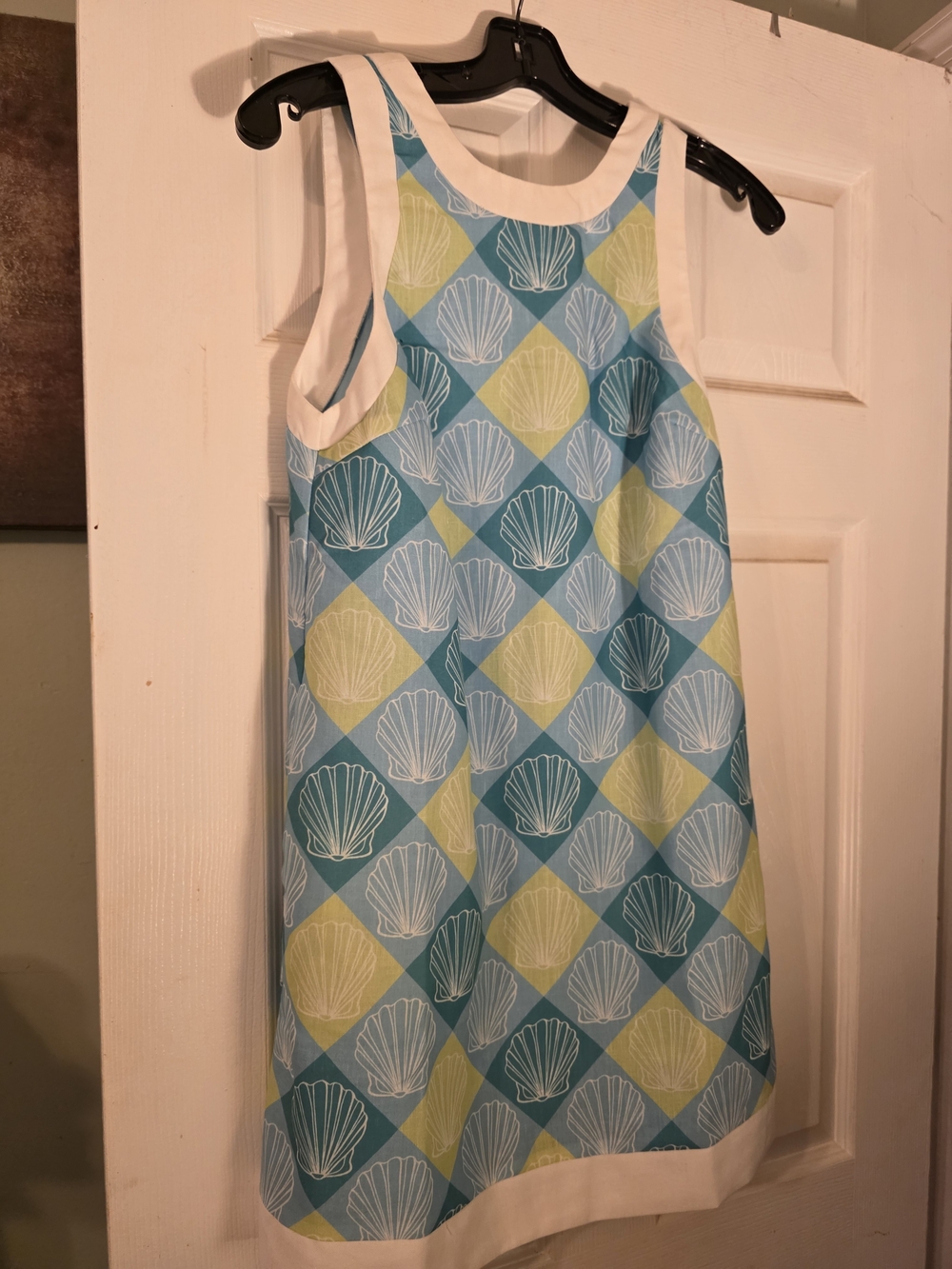 Seashell Print Mini Dress